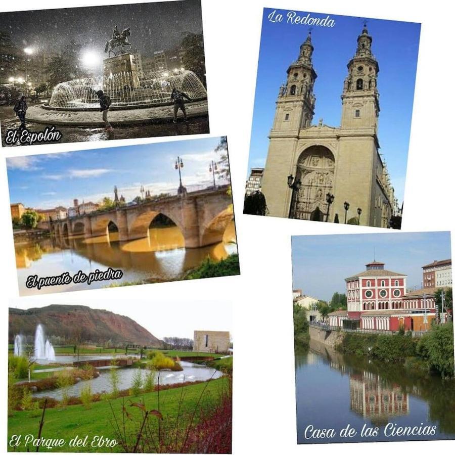 Atico Con Encanto En El Centro De Logroño Eksteriør billede