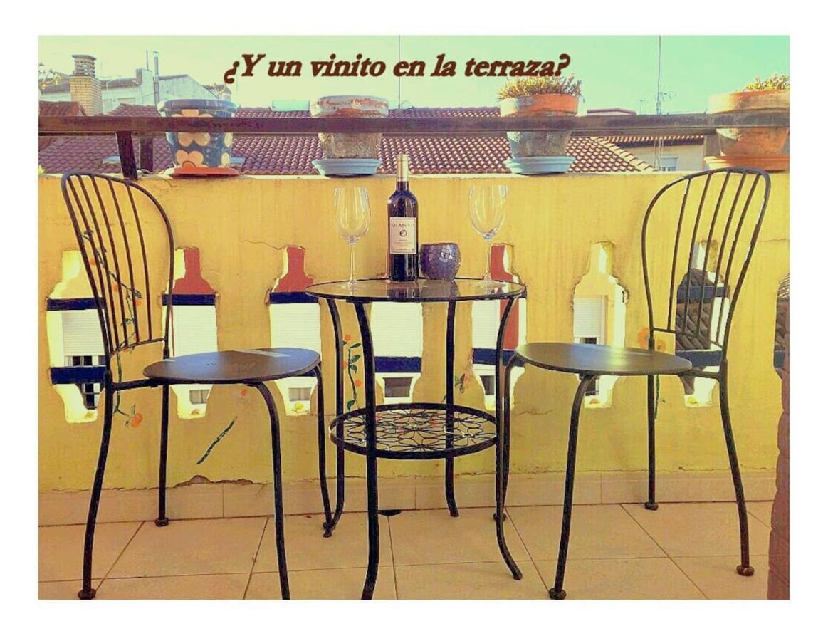 Atico Con Encanto En El Centro De Logroño Eksteriør billede