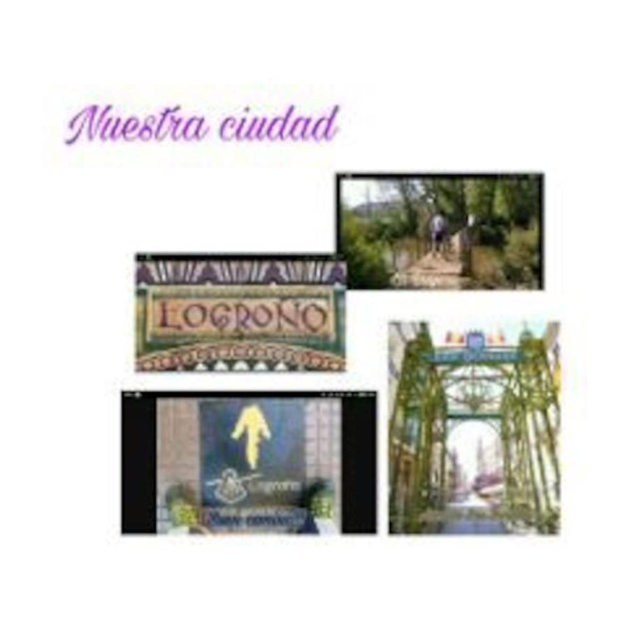 Atico Con Encanto En El Centro De Logroño Eksteriør billede